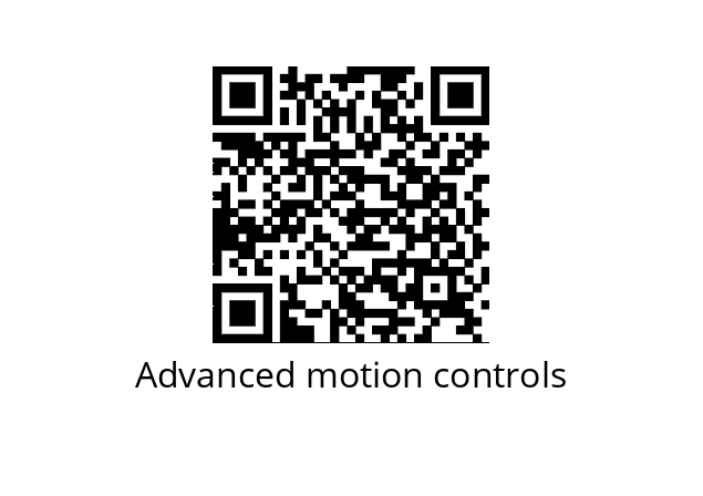  50A8 Advanced motion controls 