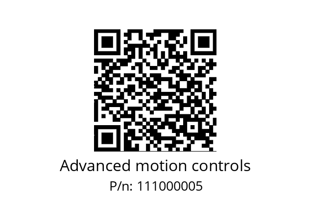   Advanced motion controls 111000005