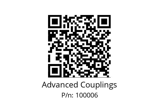   Advanced Couplings 100006