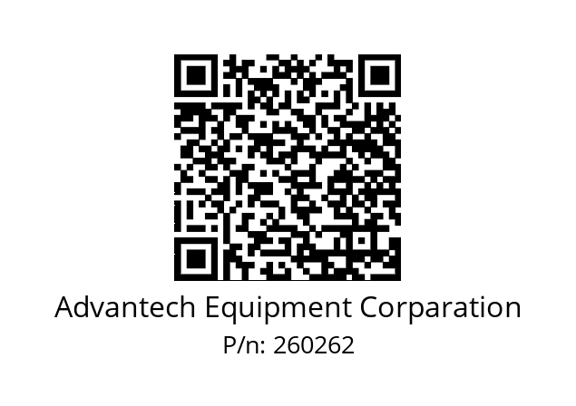   Advantech Equipment Corparation 260262