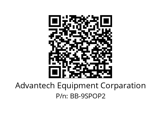   Advantech Equipment Corparation BB-9SPOP2