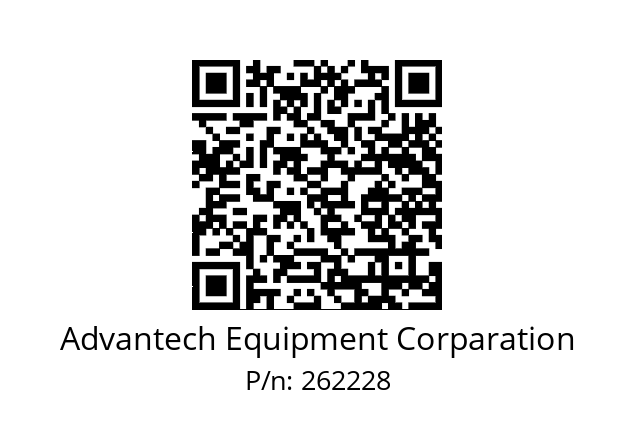   Advantech Equipment Corparation 262228