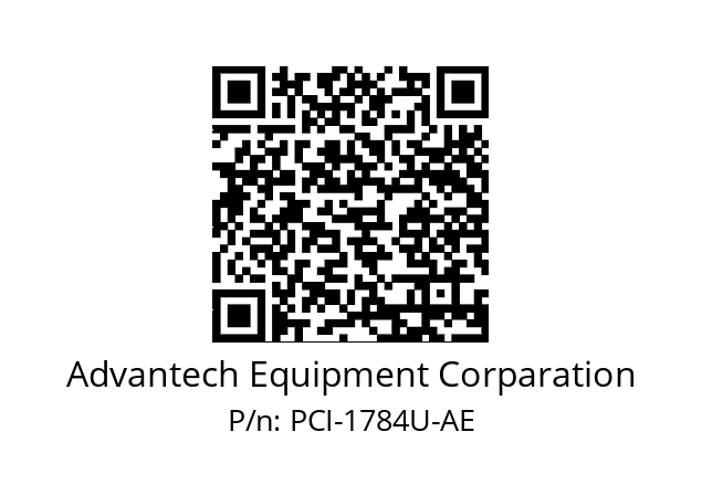   Advantech Equipment Corparation PCI-1784U-AE