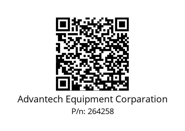   Advantech Equipment Corparation 264258