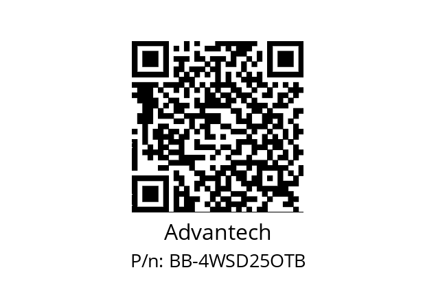   Advantech BB-4WSD25OTB