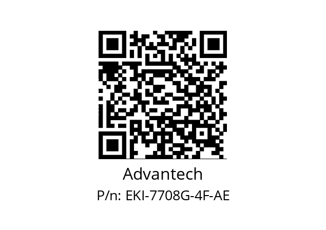   Advantech EKI-7708G-4F-AE