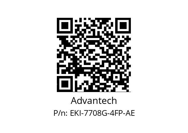   Advantech EKI-7708G-4FP-AE