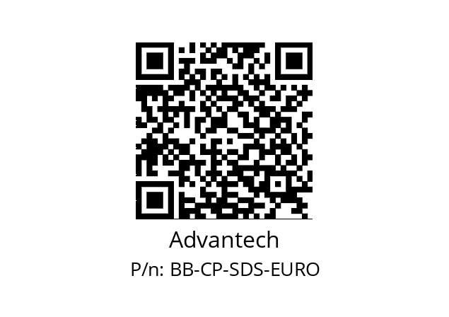   Advantech BB-CP-SDS-EURO