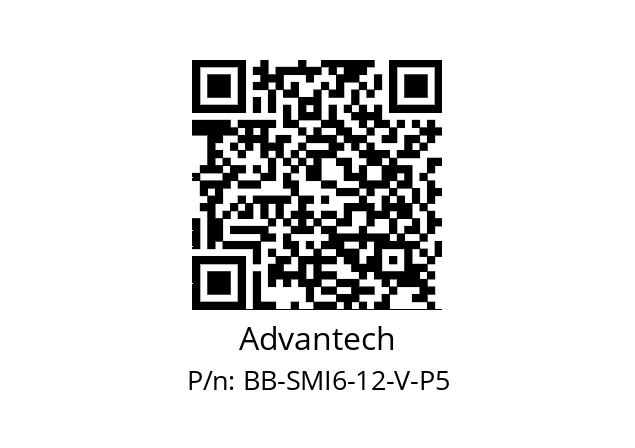   Advantech BB-SMI6-12-V-P5