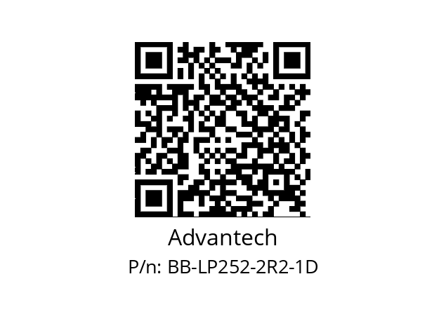   Advantech BB-LP252-2R2-1D