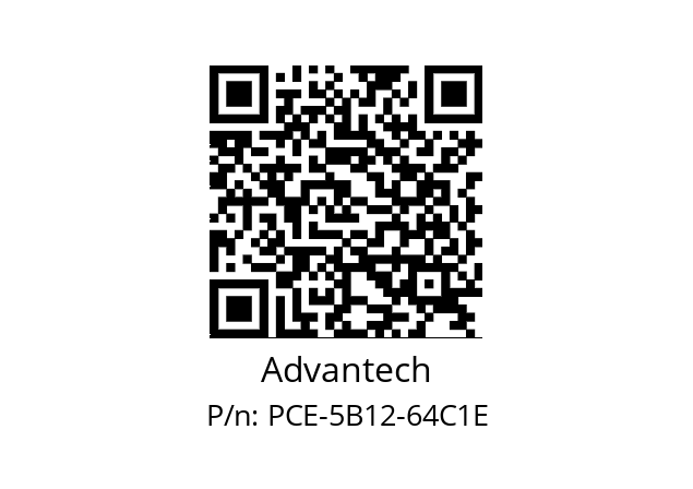   Advantech PCE-5B12-64C1E