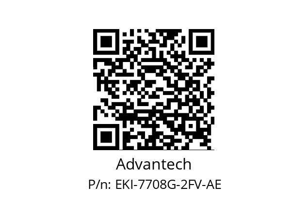   Advantech EKI-7708G-2FV-AE