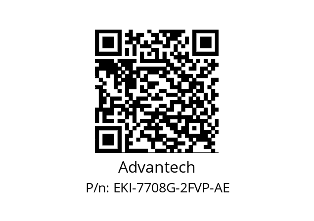   Advantech EKI-7708G-2FVP-AE