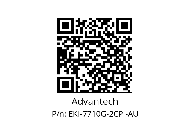   Advantech EKI-7710G-2CPI-AU