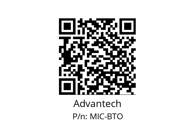   Advantech MIC-BTO