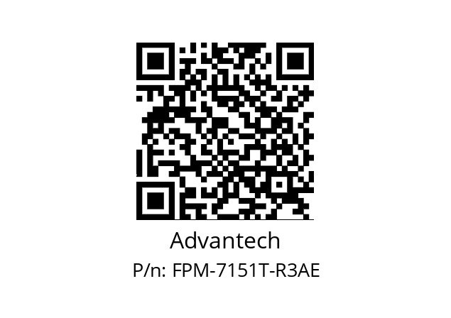   Advantech FPM-7151T-R3AE