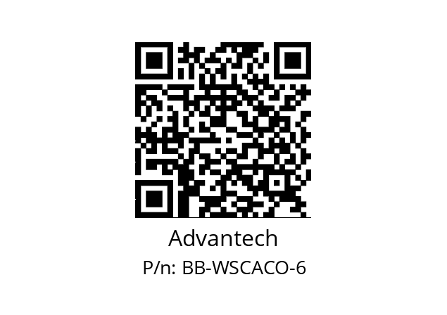   Advantech BB-WSCACO-6