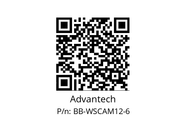   Advantech BB-WSCAM12-6