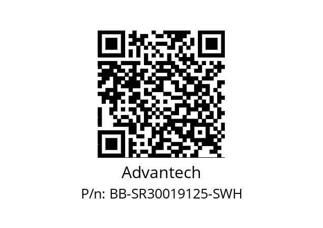   Advantech BB-SR30019125-SWH