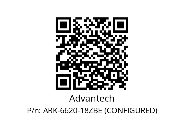   Advantech ARK-6620-18ZBE (CONFIGURED)