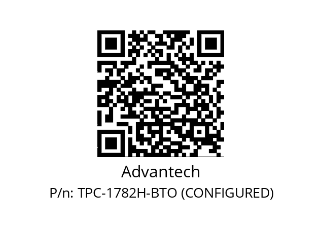   Advantech TPC-1782H-BTO (CONFIGURED)