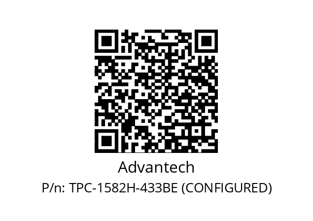   Advantech TPC-1582H-433BE (CONFIGURED)