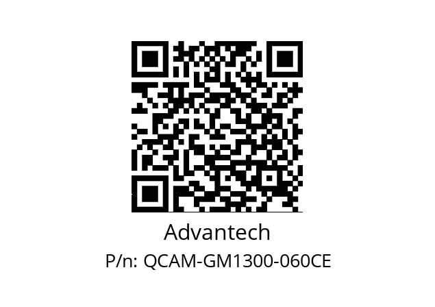   Advantech QCAM-GM1300-060CE