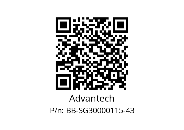   Advantech BB-SG30000115-43