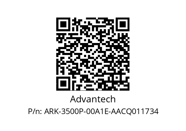   Advantech ARK-3500P-00A1E-AACQ011734