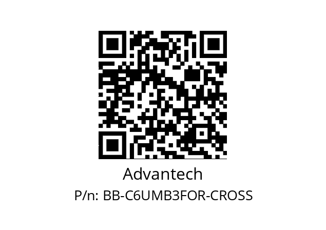   Advantech BB-C6UMB3FOR-CROSS