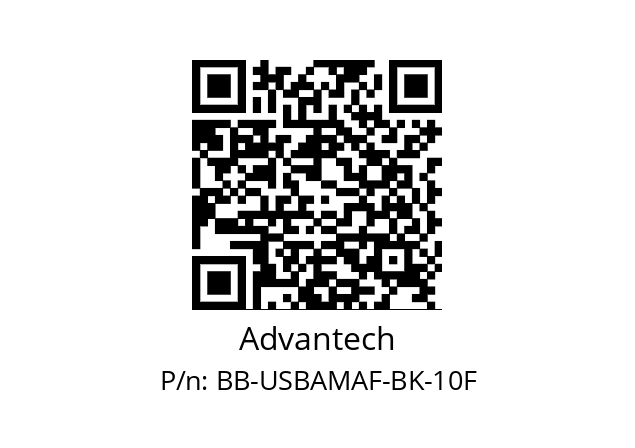   Advantech BB-USBAMAF-BK-10F