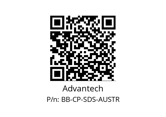   Advantech BB-CP-SDS-AUSTR