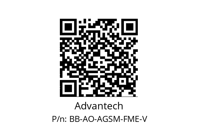   Advantech BB-AO-AGSM-FME-V