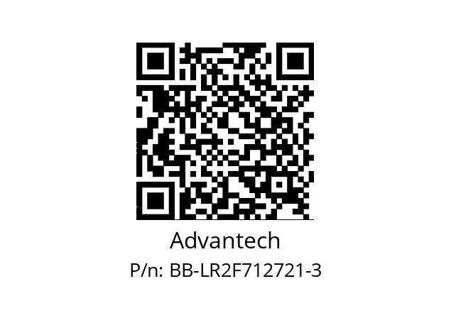   Advantech BB-LR2F712721-3