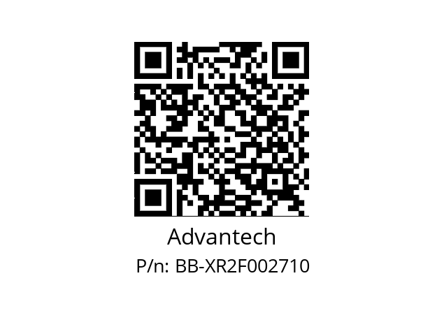   Advantech BB-XR2F002710