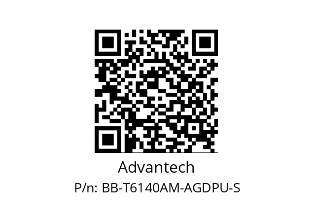   Advantech BB-T6140AM-AGDPU-S