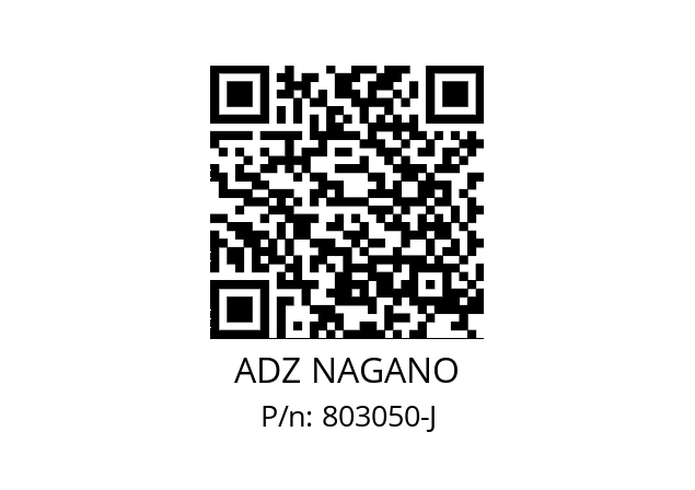   ADZ NAGANO 803050-J