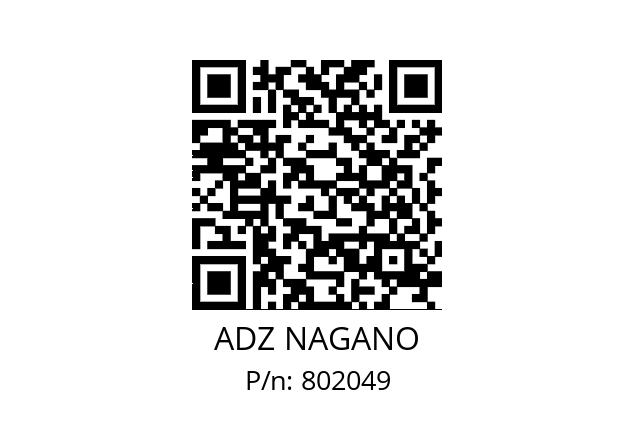   ADZ NAGANO 802049