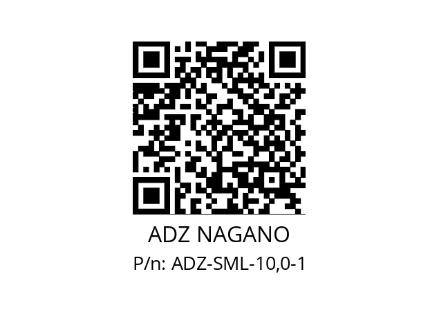   ADZ NAGANO ADZ-SML-10,0-1