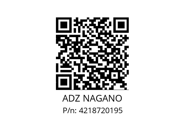   ADZ NAGANO 4218720195