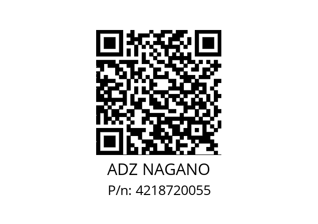   ADZ NAGANO 4218720055