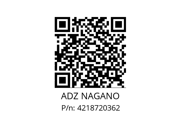   ADZ NAGANO 4218720362