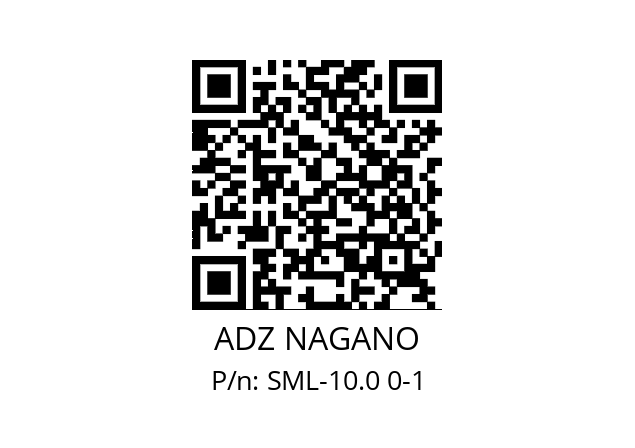   ADZ NAGANO SML-10.0 0-1