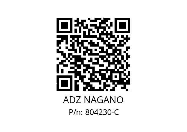   ADZ NAGANO 804230-C