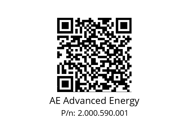   AE Advanced Energy 2.000.590.001