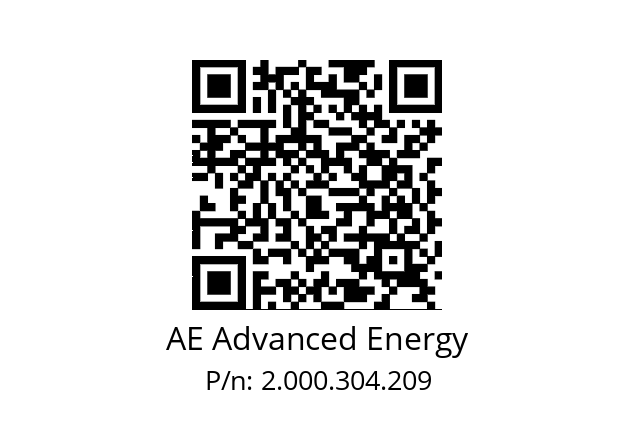   AE Advanced Energy 2.000.304.209