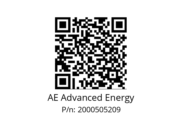   AE Advanced Energy 2000505209