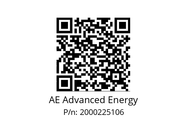   AE Advanced Energy 2000225106