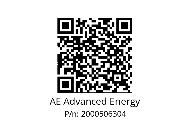   AE Advanced Energy 2000506304