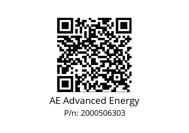   AE Advanced Energy 2000506303